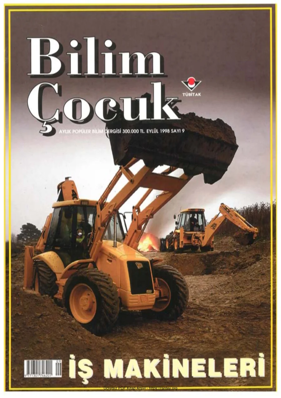 Bilim ve Çocuk Sayı 009 Eylül 1998 kapak görseli