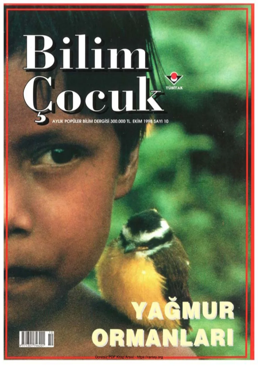 Bilim ve Çocuk Sayı 010 Ekim 1998 kapak görseli