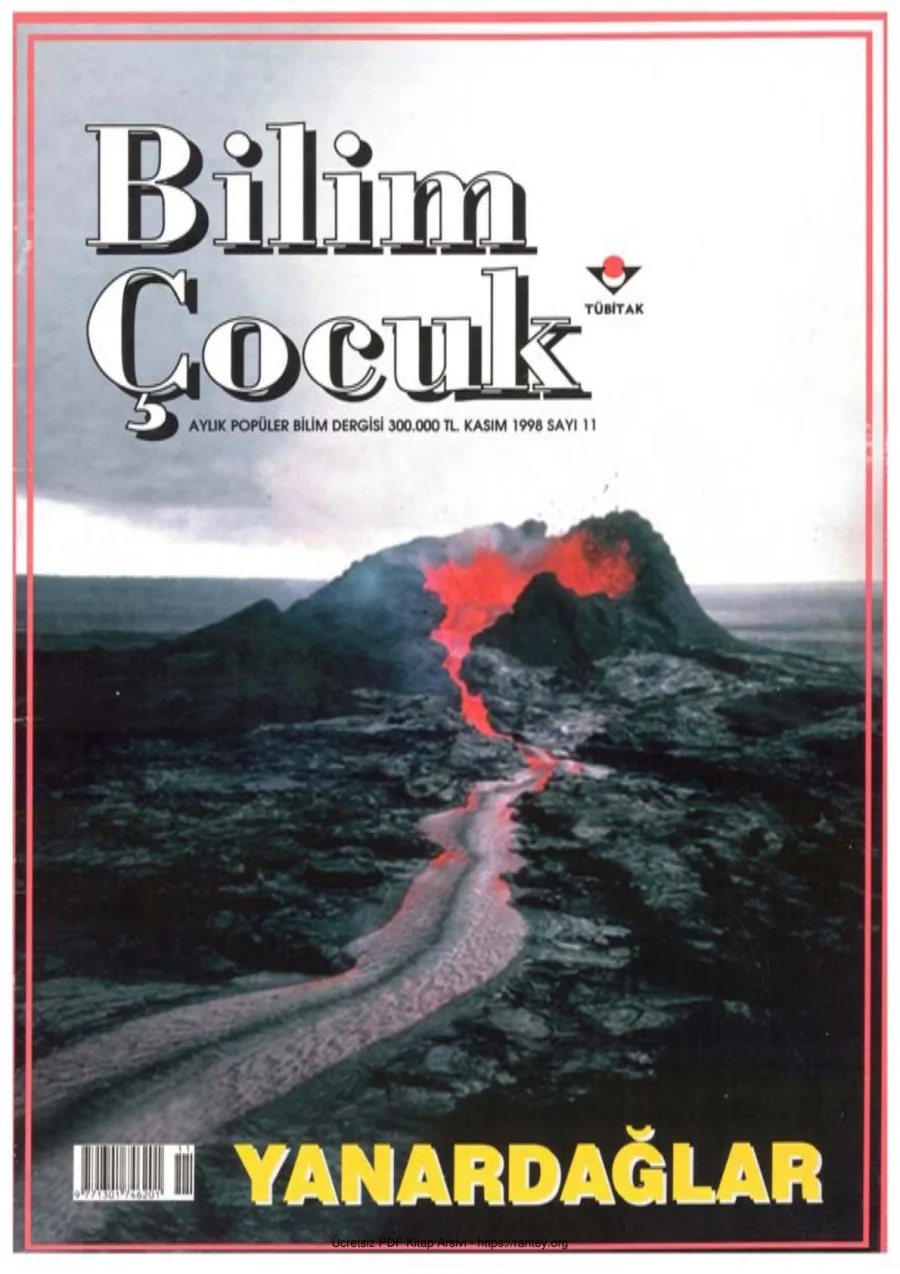 Bilim ve Çocuk Sayı 011 Kasım 1998 kapak görseli