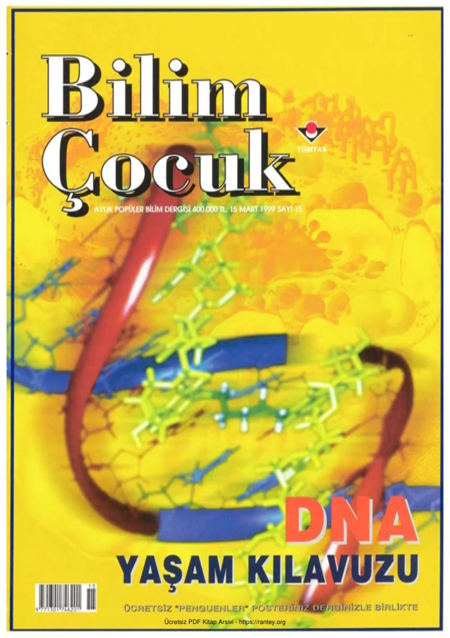 Bilim ve Çocuk Sayı 015 Mart 1999 kapak görseli