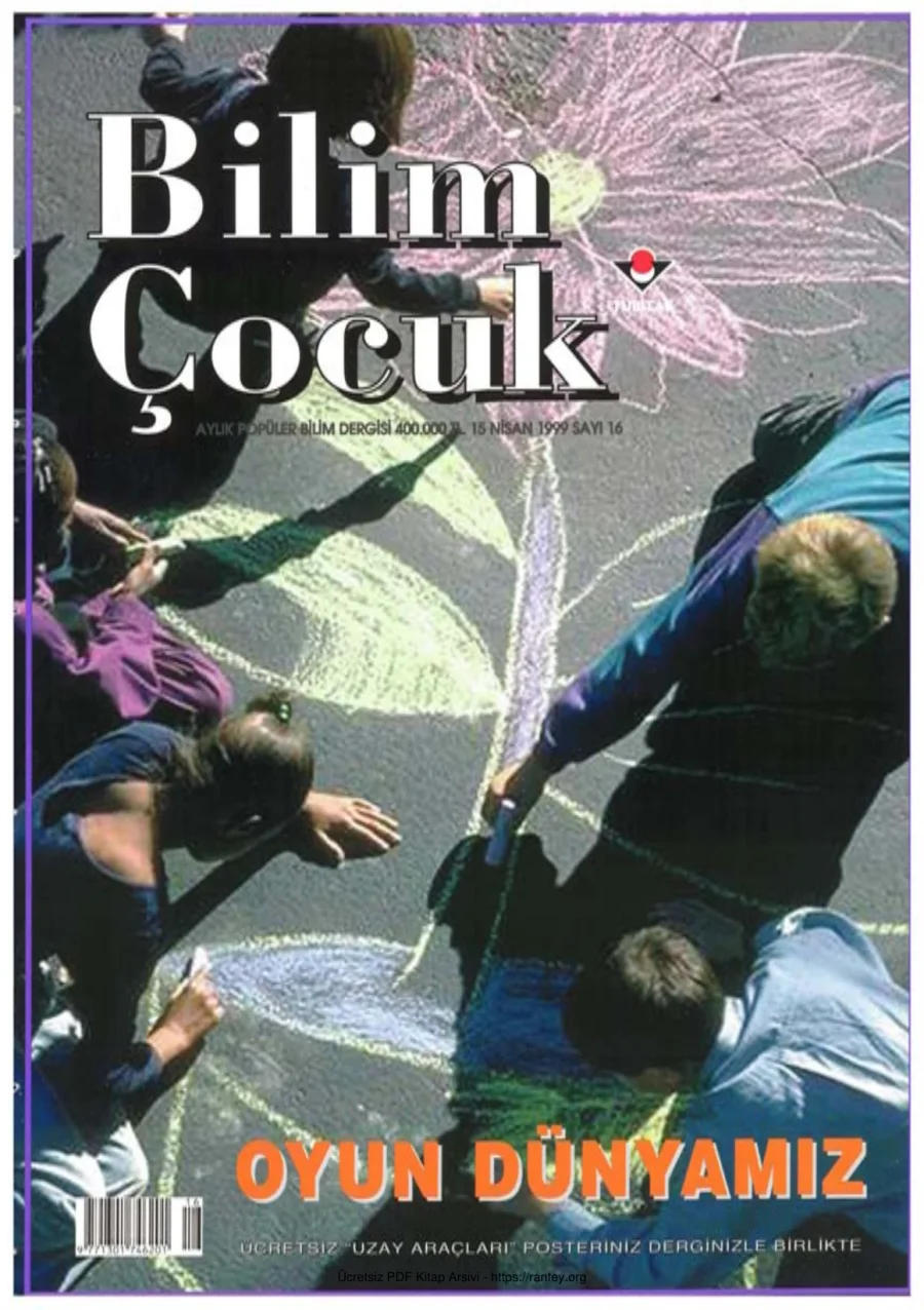 Bilim ve Çocuk Sayı 016 Nisan 1999 kapak görseli
