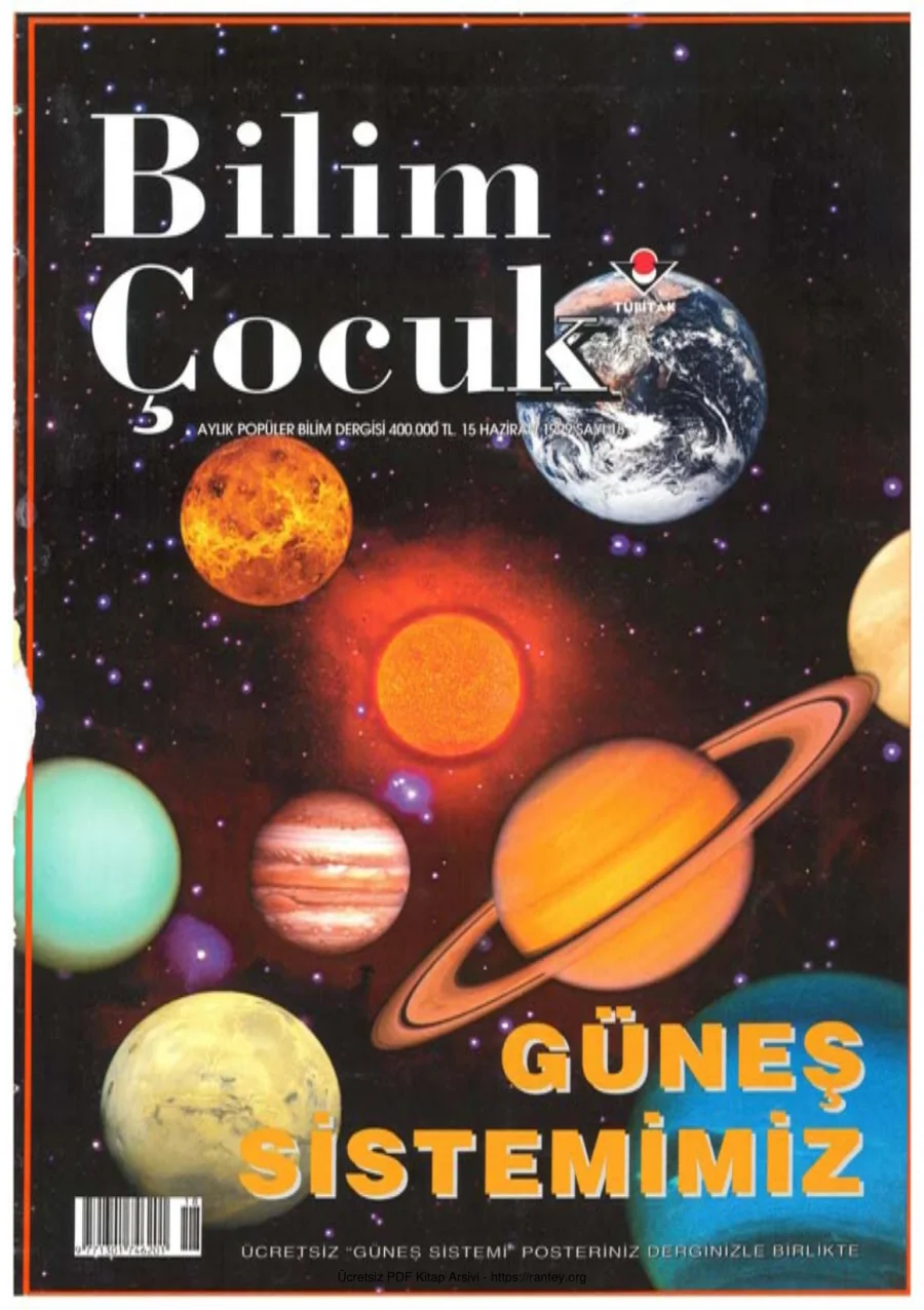 Bilim ve Çocuk Sayı 018 Haziran 1999 kapak görseli