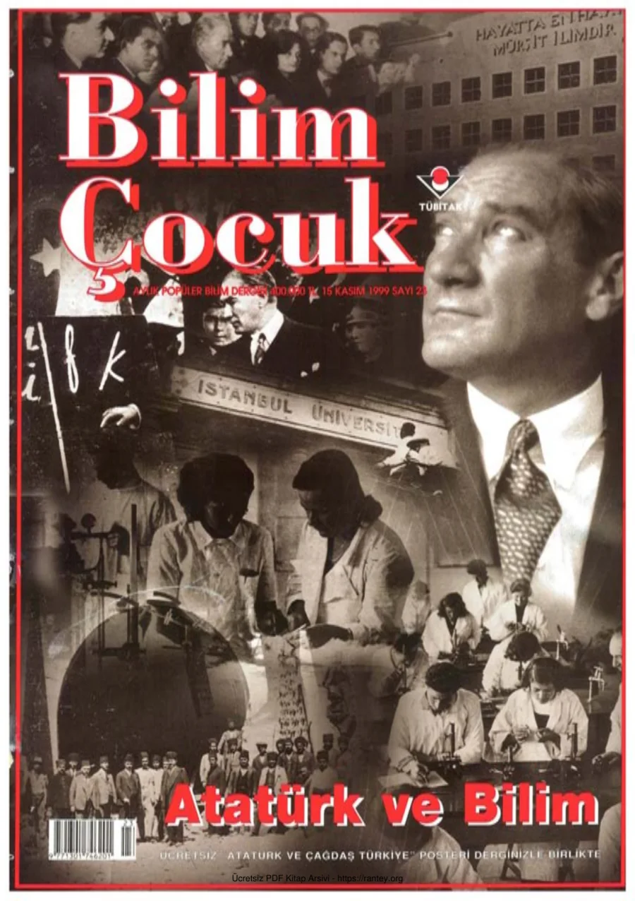 Bilim ve Çocuk Sayı 023 Kasım 1999 kapak görseli