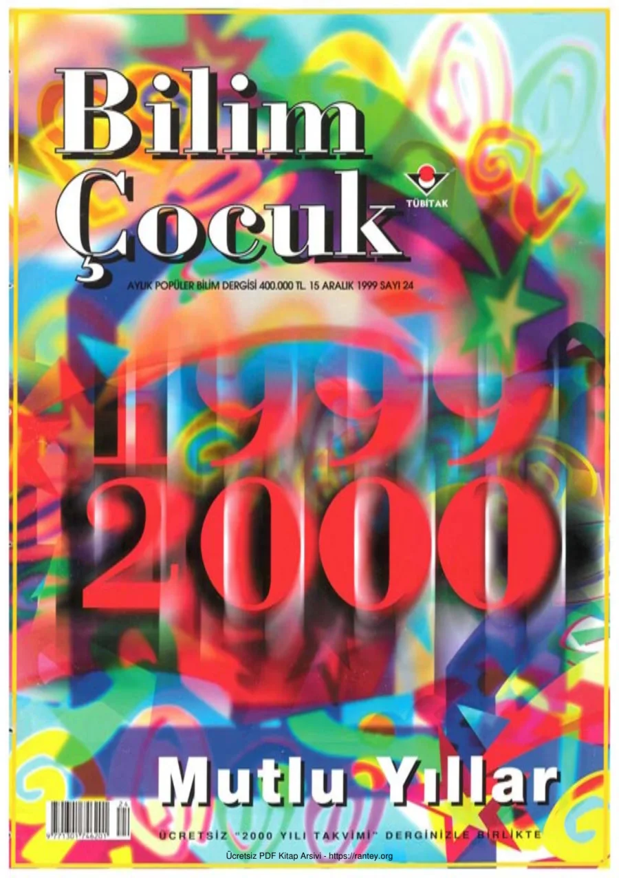 Bilim ve Çocuk Sayı 024 Aralık 1999 kapak görseli