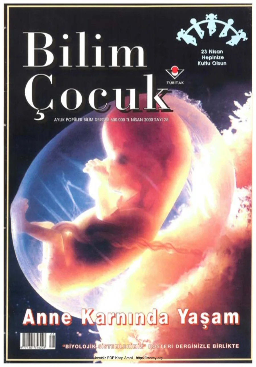 Bilim ve Çocuk Sayı 028 Nisan 2000 kapak görseli