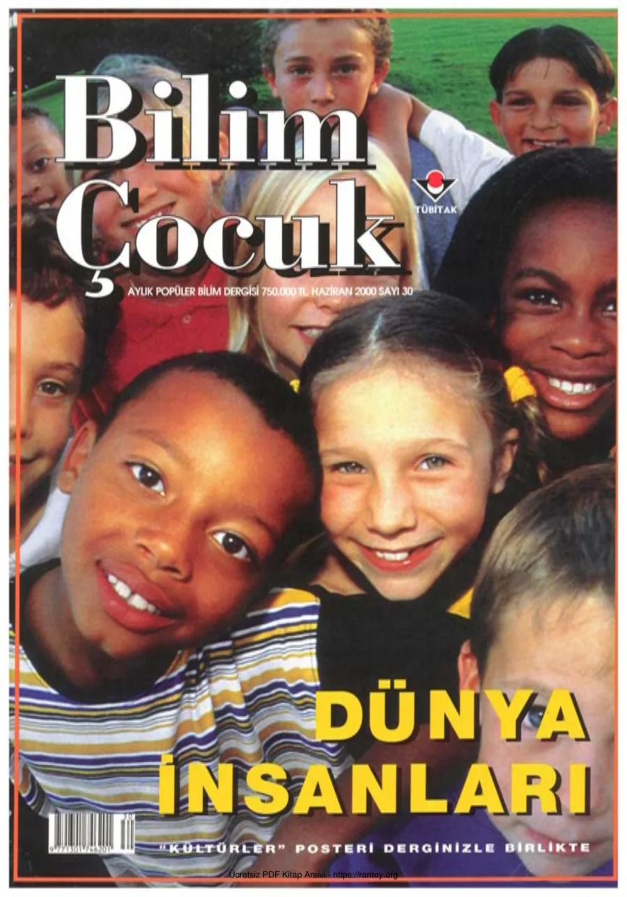 Bilim ve Çocuk Sayı 030 Haziran 2000 kapak görseli