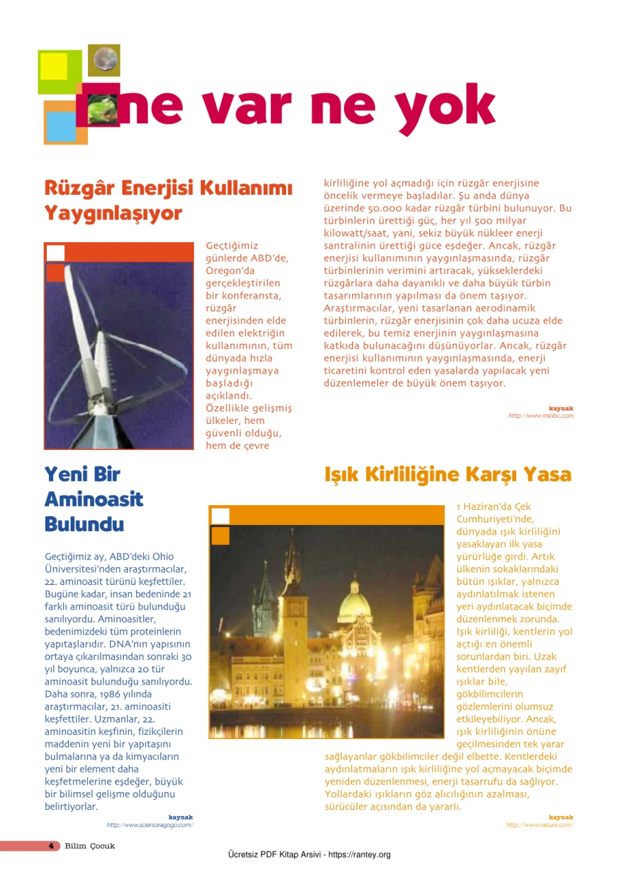 Bilim ve Çocuk Sayı 054 Haziran 2002 kapak görseli