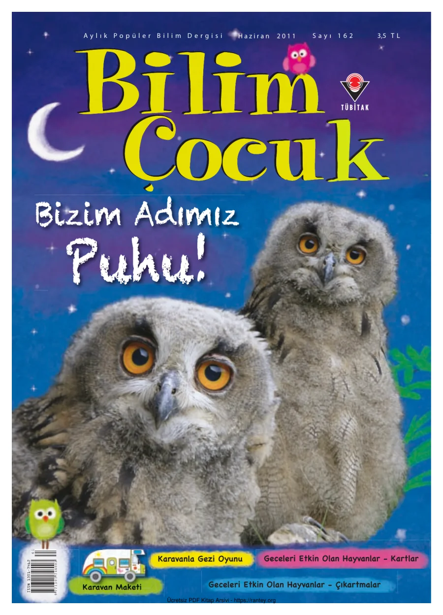Bilim ve Çocuk Sayı 162 Haziran 2011 kapak görseli