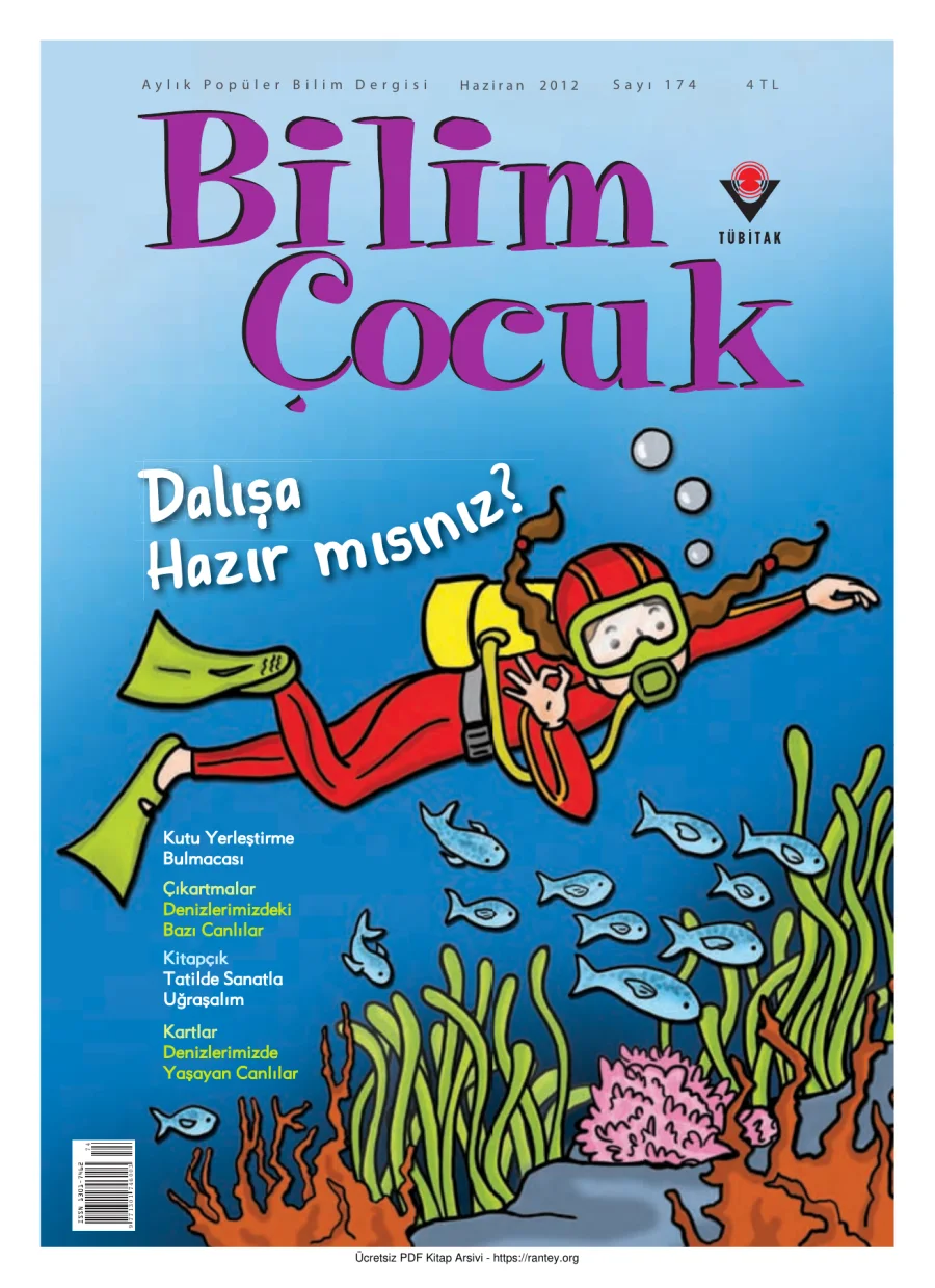 Bilim ve Çocuk Sayı 174 Haziran 2012 kapak görseli