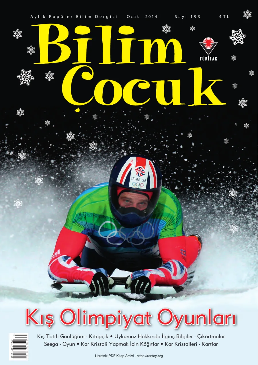 Bilim ve Çocuk Sayı 193 Ocak 2014 kapak görseli