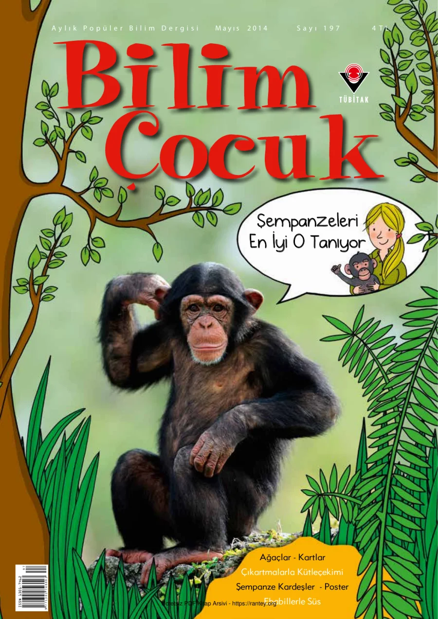Bilim ve Çocuk Sayı 197 Mayıs 2014 kapak görseli