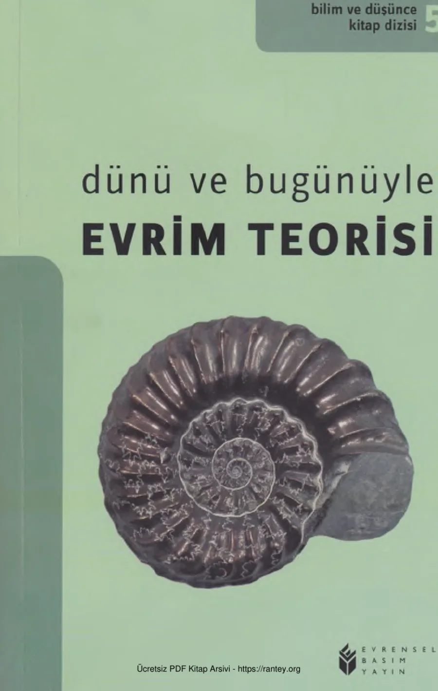Bilim ve Düşünce Dünü ve Bugünüyle Evrim Teorisi kapak görseli