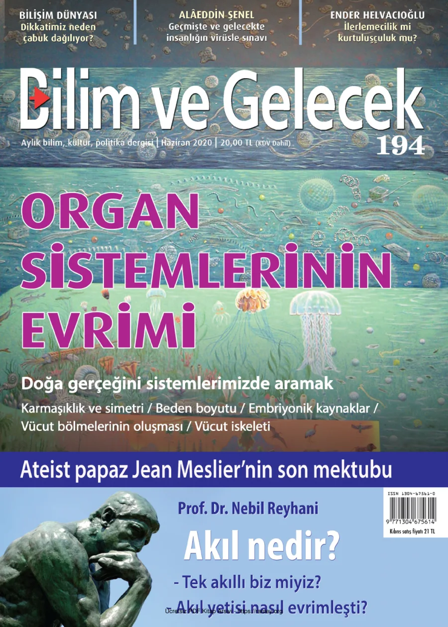 Bilim ve Gelecek 194 Haziran 2020 kapak görseli