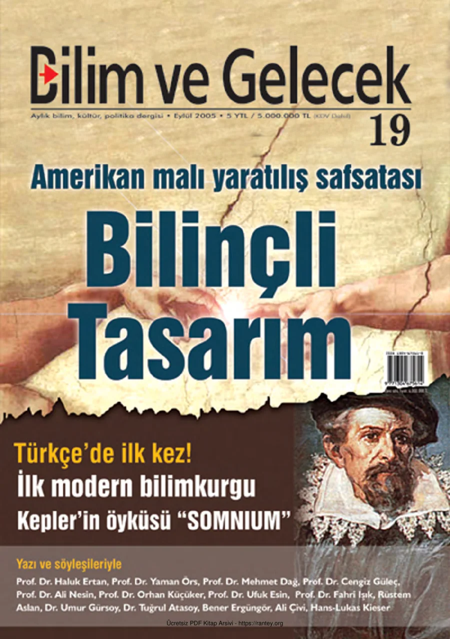 Bilim ve Gelecek Sayı 019 Eylül 2005 kapak görseli