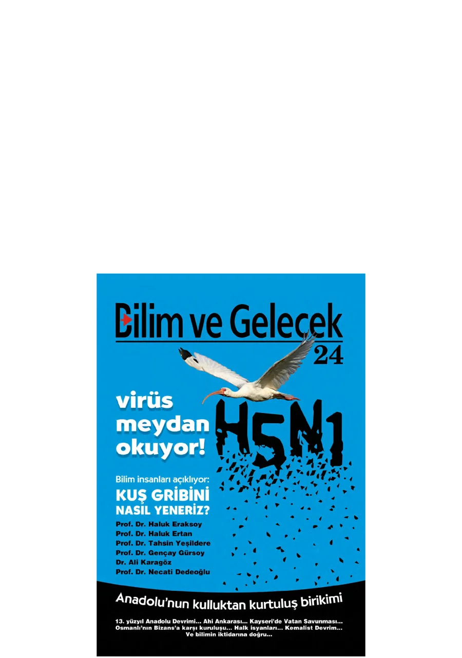 Bilim ve Gelecek Sayı 024 Şubat 2006 kapak görseli