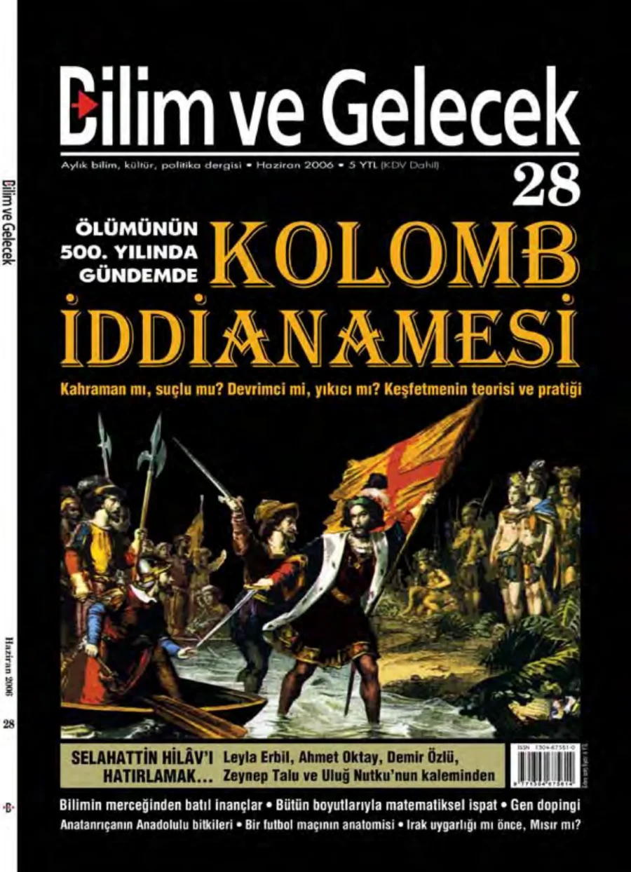 Bilim ve Gelecek Sayı 028 Haziran 2006 kapak görseli