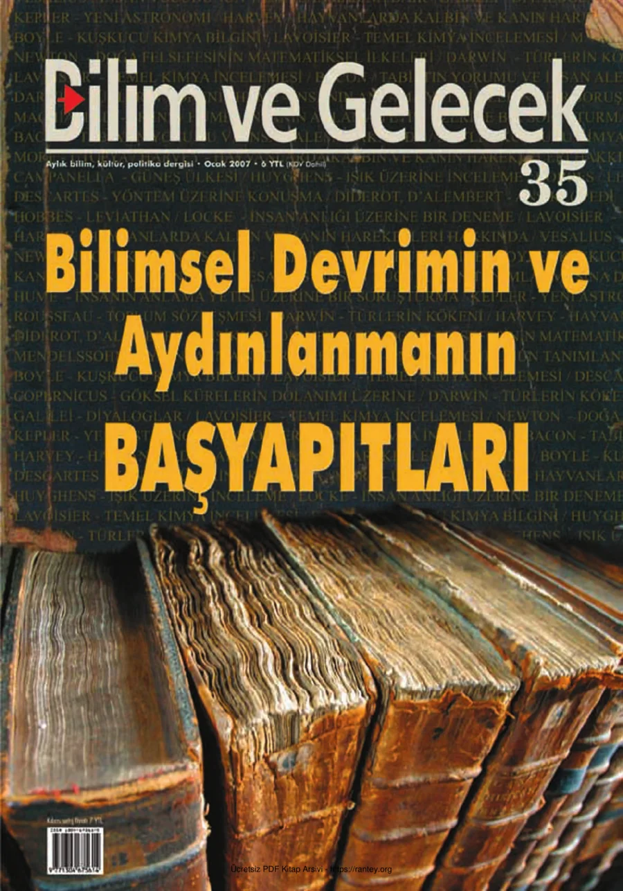 Bilim ve Gelecek Sayı 035 Ocak 2007 kapak görseli