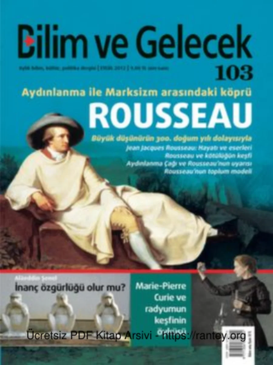 Bilim ve Gelecek Sayı 103 Eylül 2012 kapak görseli