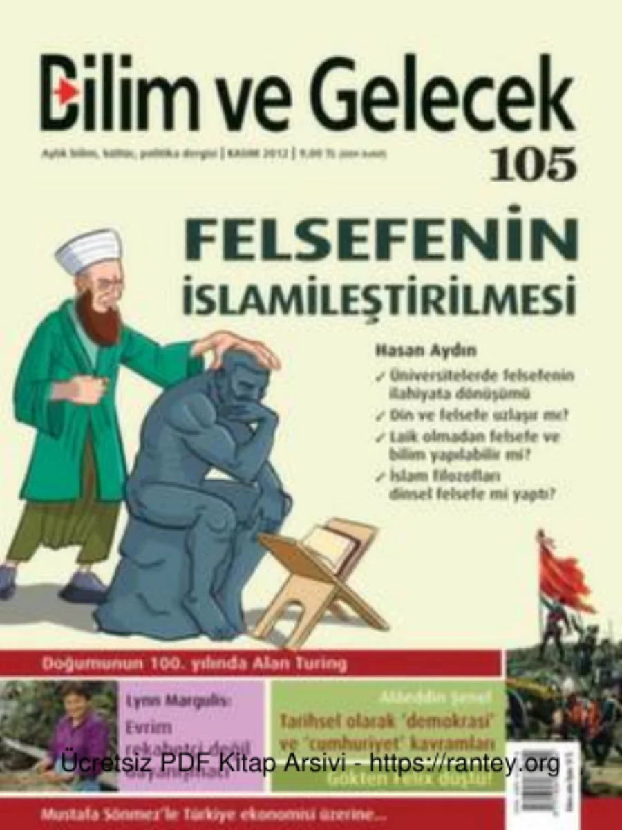 Bilim ve Gelecek Sayı 105 Kasım 2012 kapak görseli