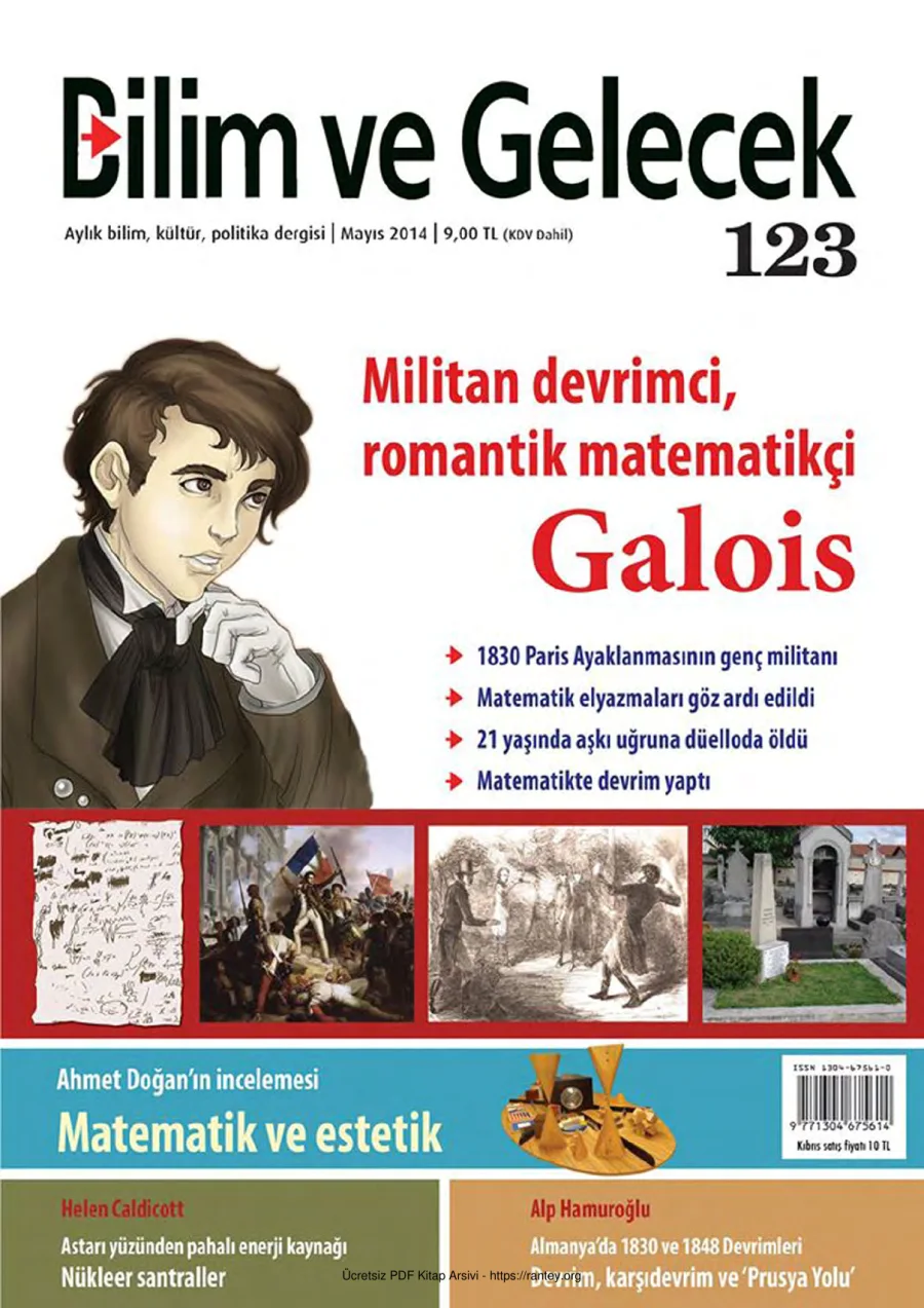 Bilim ve Gelecek Sayı 123 Mayıs 2014 kapak görseli