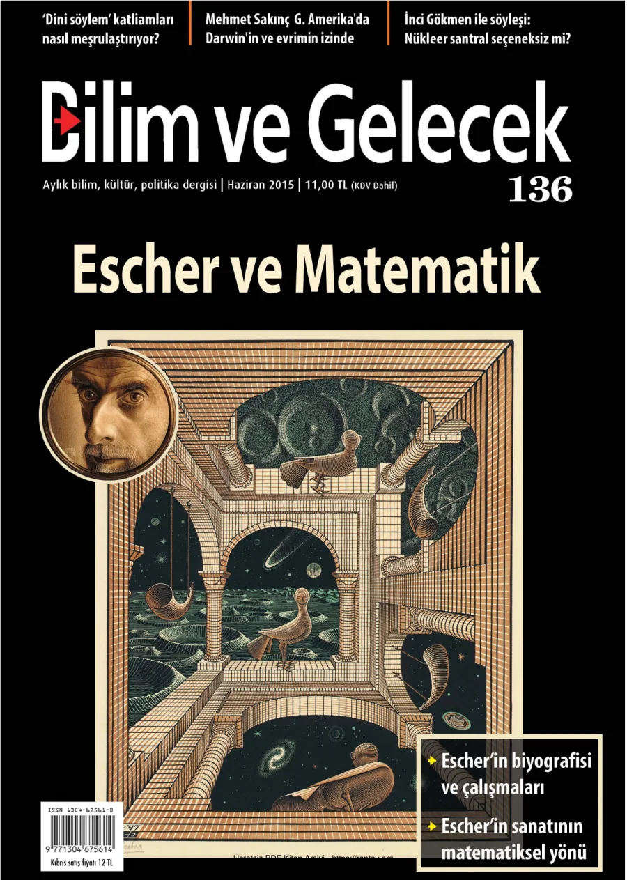 Bilim ve Gelecek Sayı 136 Haziran 2015 kapak görseli