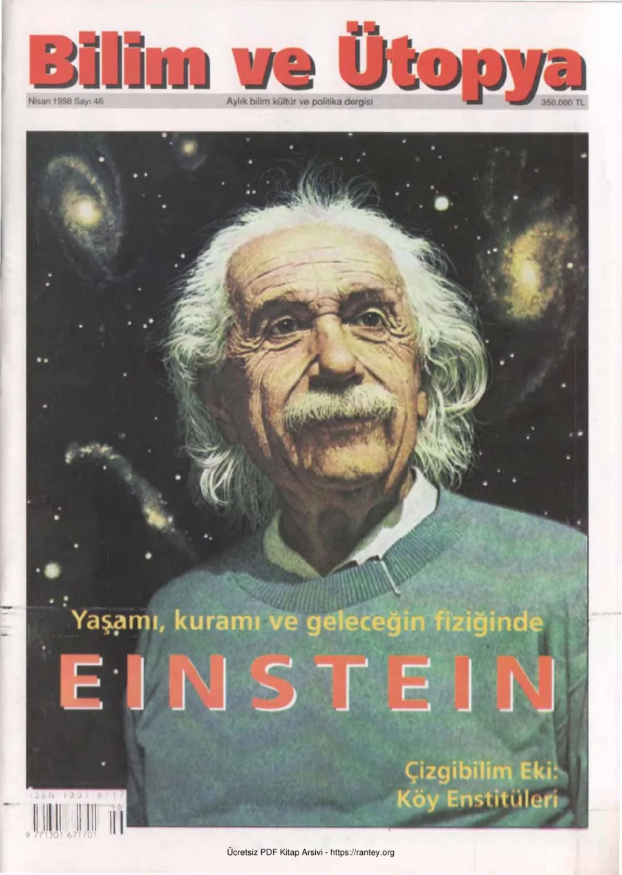 Bilim ve Ütopya Sayı 046 Nisan 1998 kapak görseli