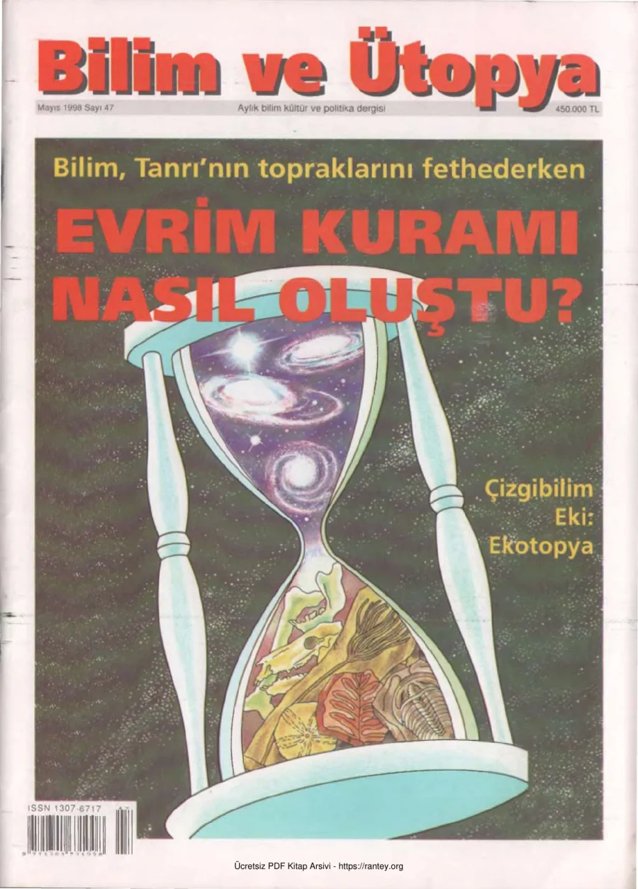 Bilim ve Ütopya Sayı 047 Mayıs 1998 kapak görseli