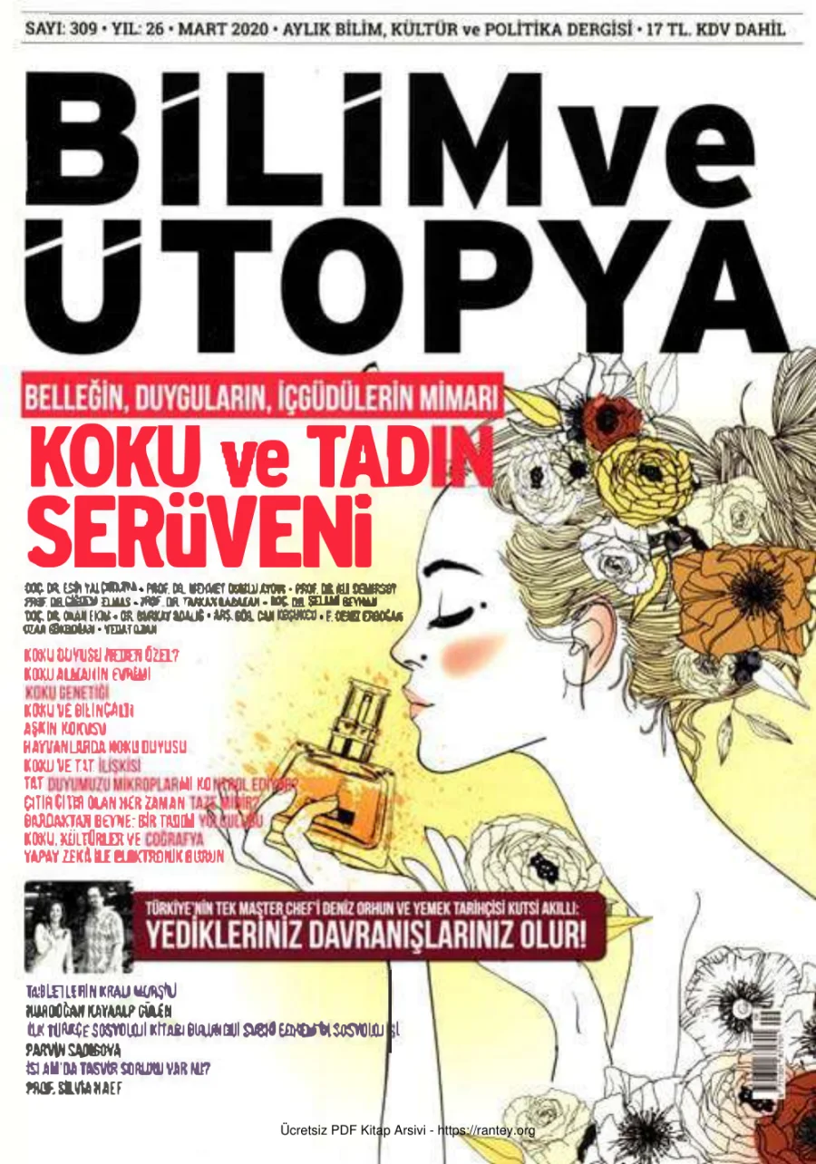 Bilim ve Ütopya Sayı 309 Mart 2020 kapak görseli