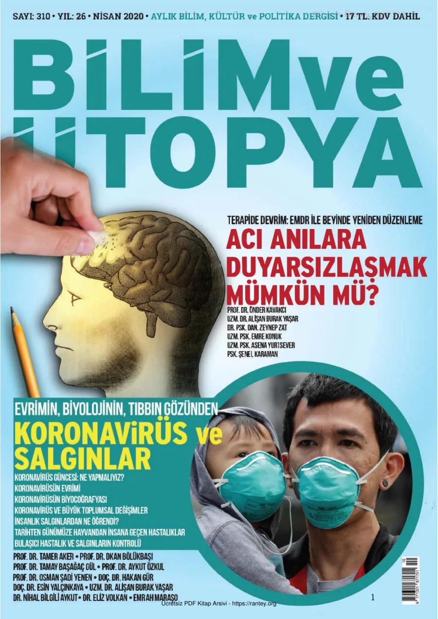 Bilim ve Ütopya Sayı 310 Nisan 2020 kapak görseli