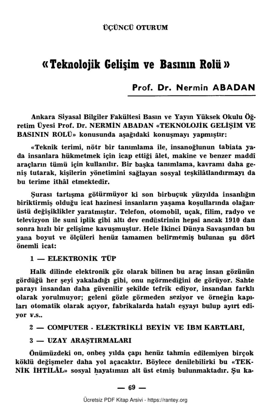 Bilim Yazarları ve Halka Doğru Bilgi Yayını Semineri kapak görseli