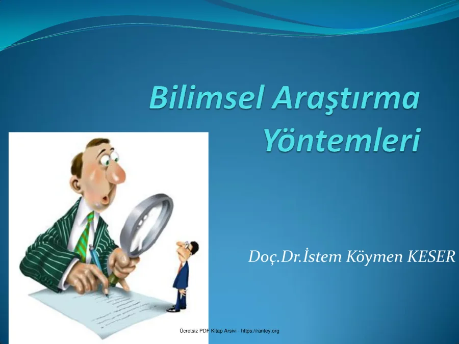 Bilimsel Araştırma Yöntemleri 3 kapak görseli