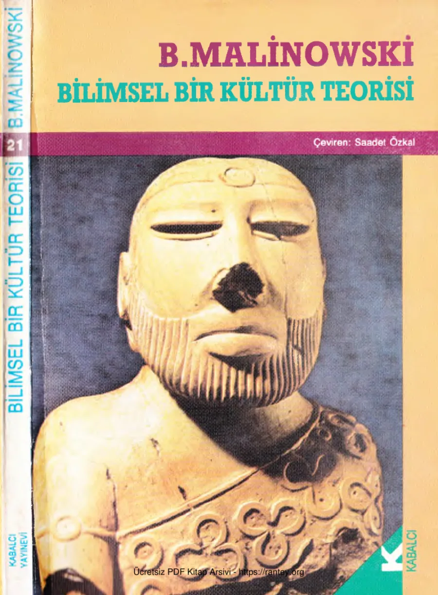 Bilimsel Bir Kültür Teorisi kapak görseli