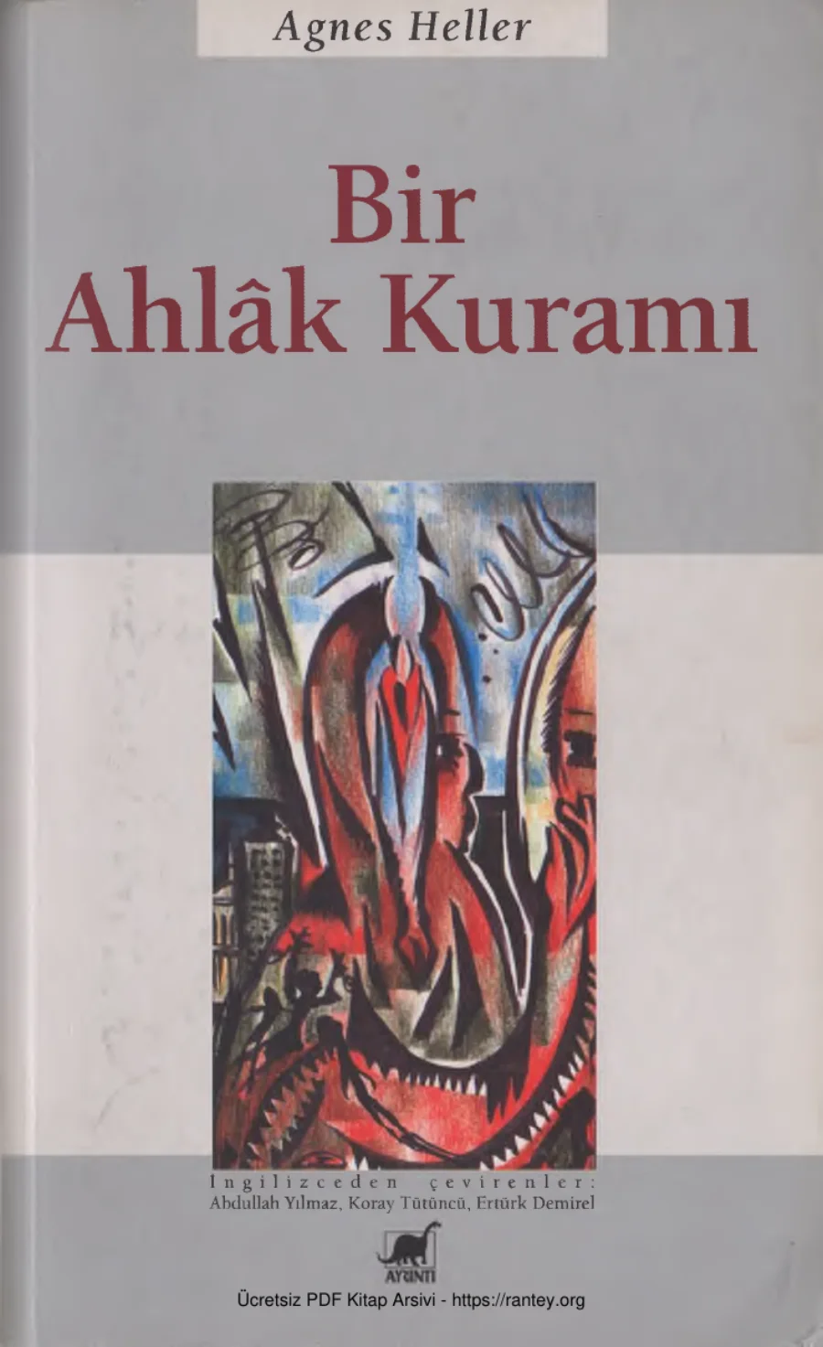 Bir Ahlak Kuramı kapak görseli