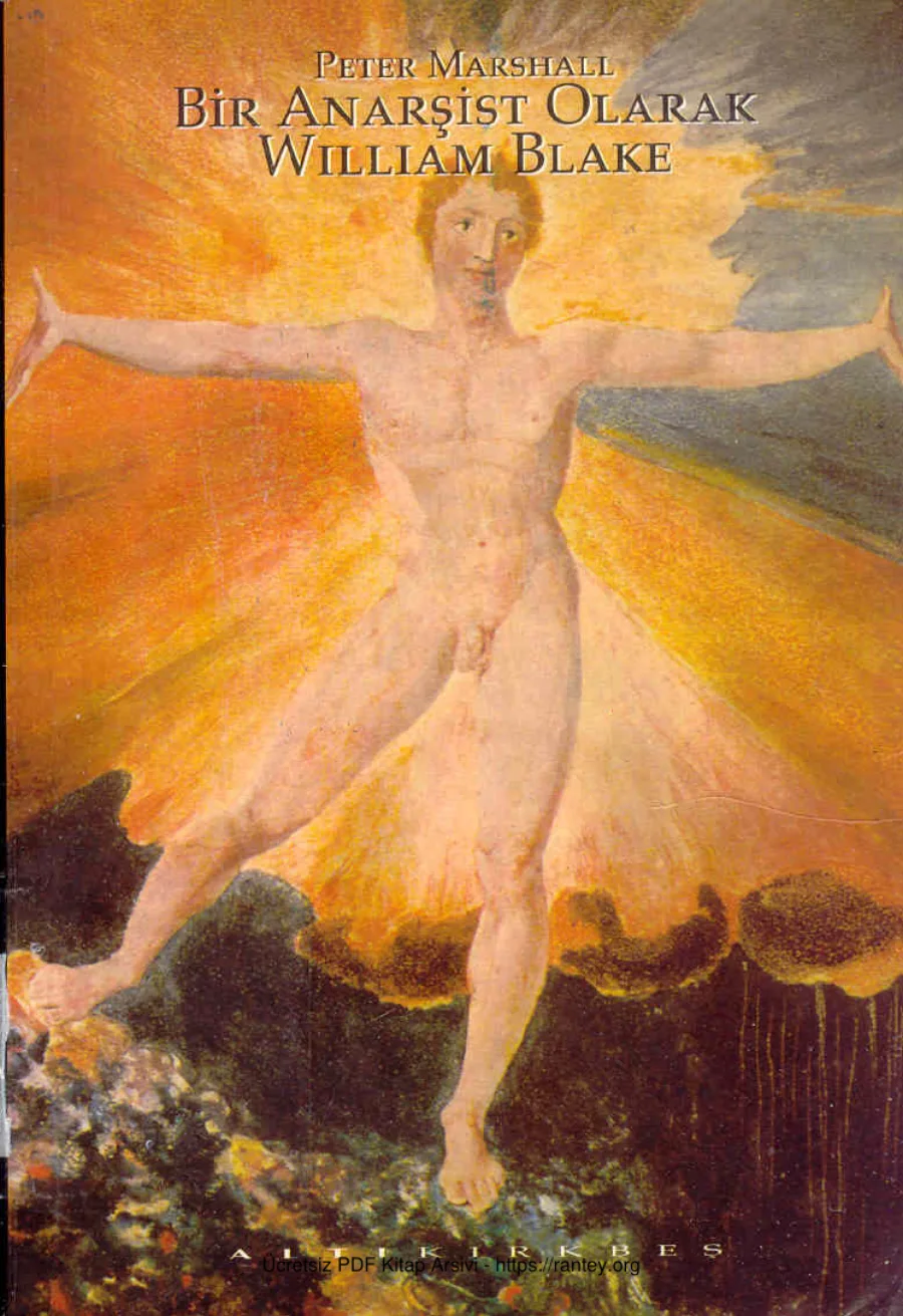 Bir Anarsist Olarak William Blake kapak görseli