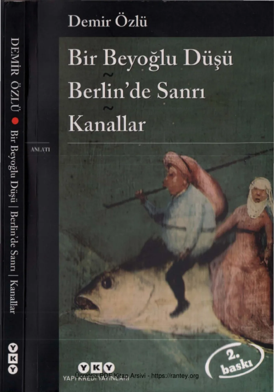 Bir Beyoğlu Düşü Berlinde Sanrı Kanallar kapak görseli