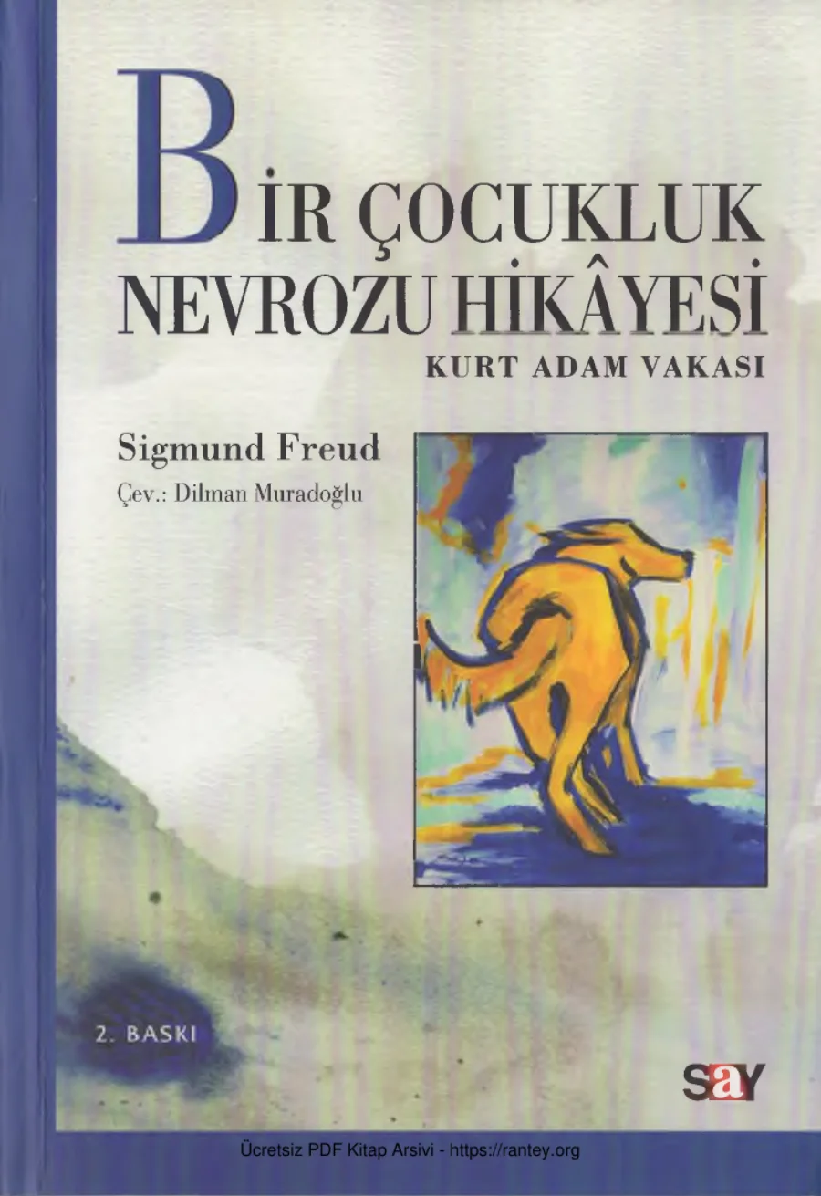 Bir Çocukluk Nevrozu Hikayesi Say Yayınları kapak görseli
