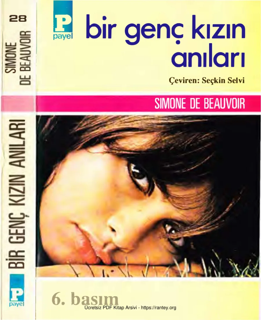 Bir Genç Kızın Anıları Payel Yayınları kapak görseli