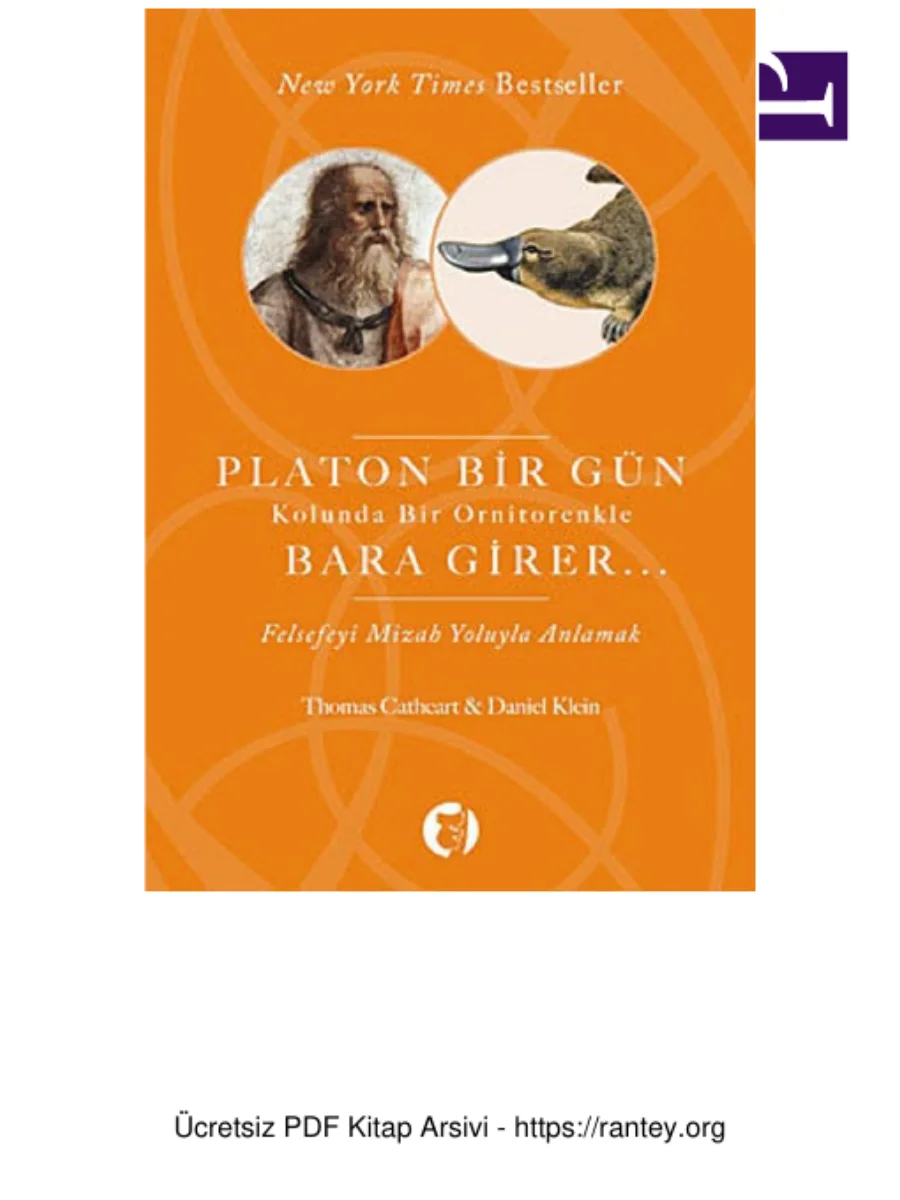 Bir Gün Kolunda Bir Ornitorenkle Bara Girer Daniel Klein Thomas Cathert kapak görseli