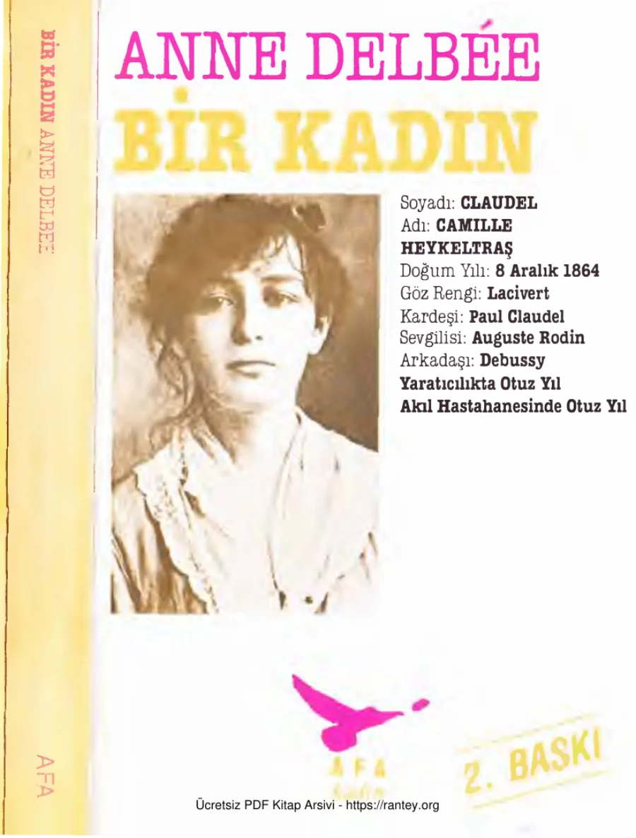 Bir Kadın Claudel Camille kapak görseli