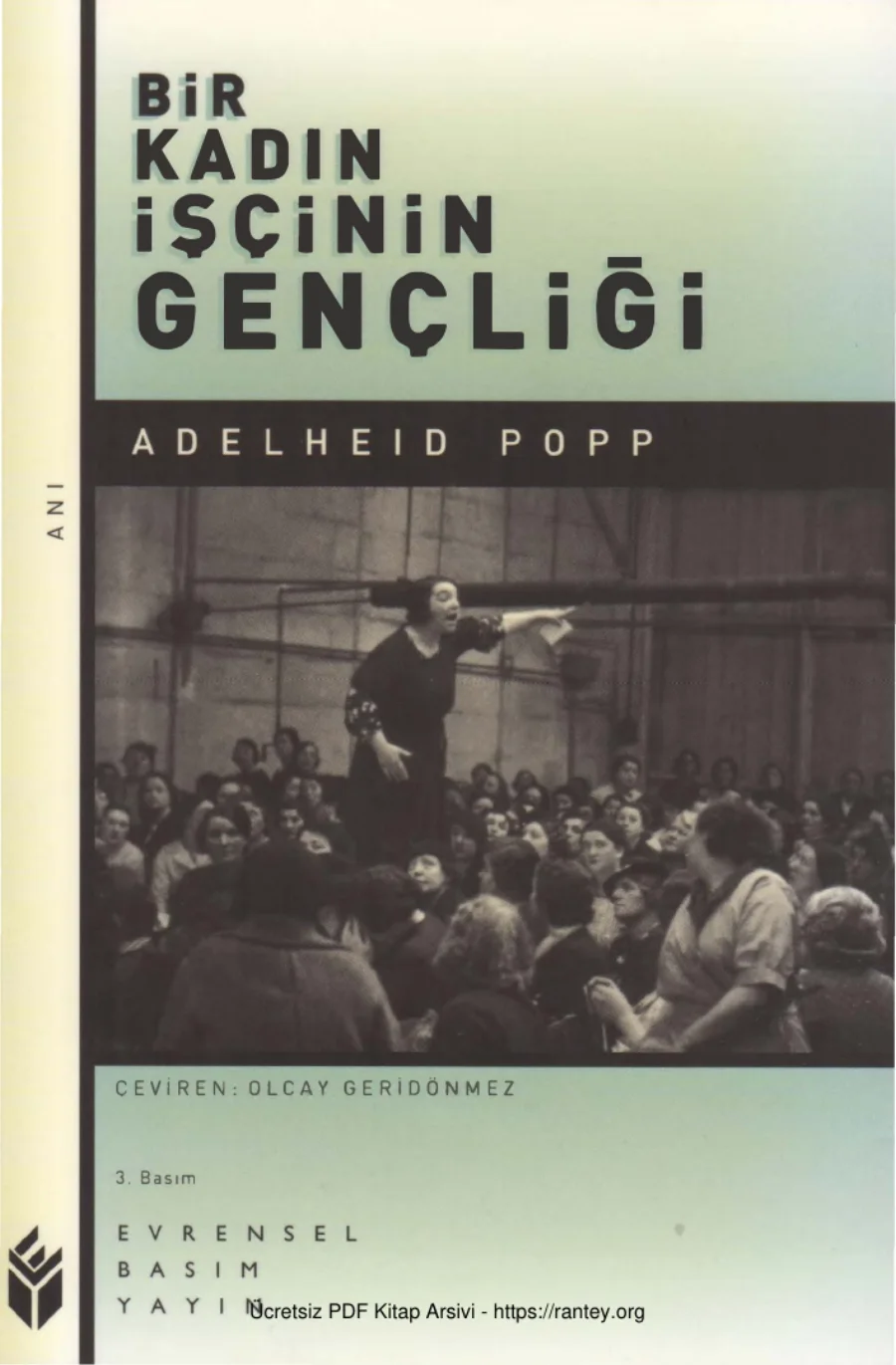 Bir Kadın İşçinin Gençliği kapak görseli