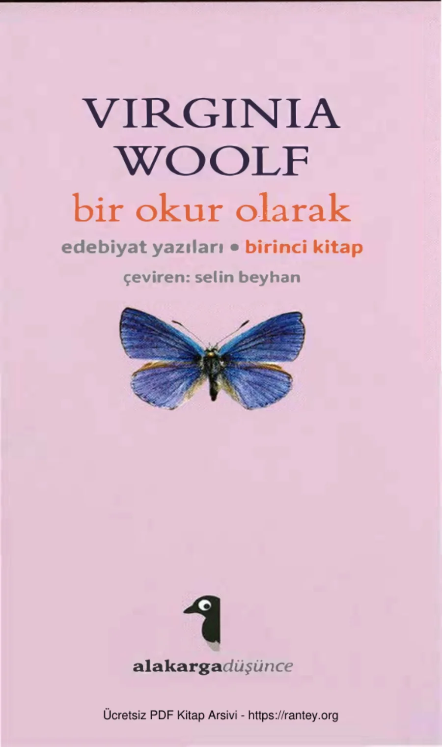 Bir Okur Olarak 1 Alakarga Yayınları kapak görseli