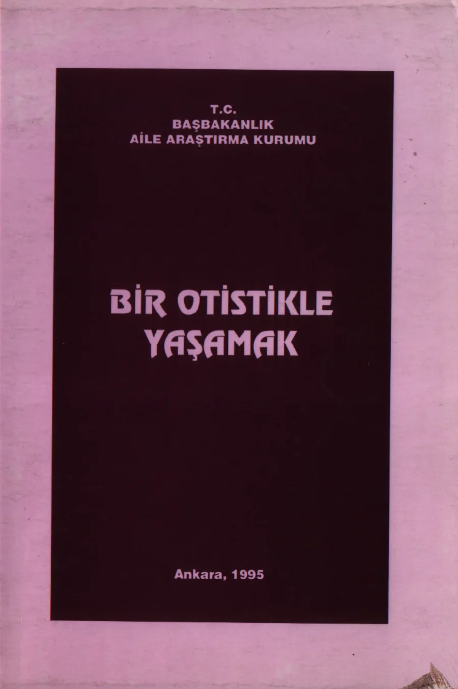 Bir Otistik ile Yaşamak PDF kapak görseli