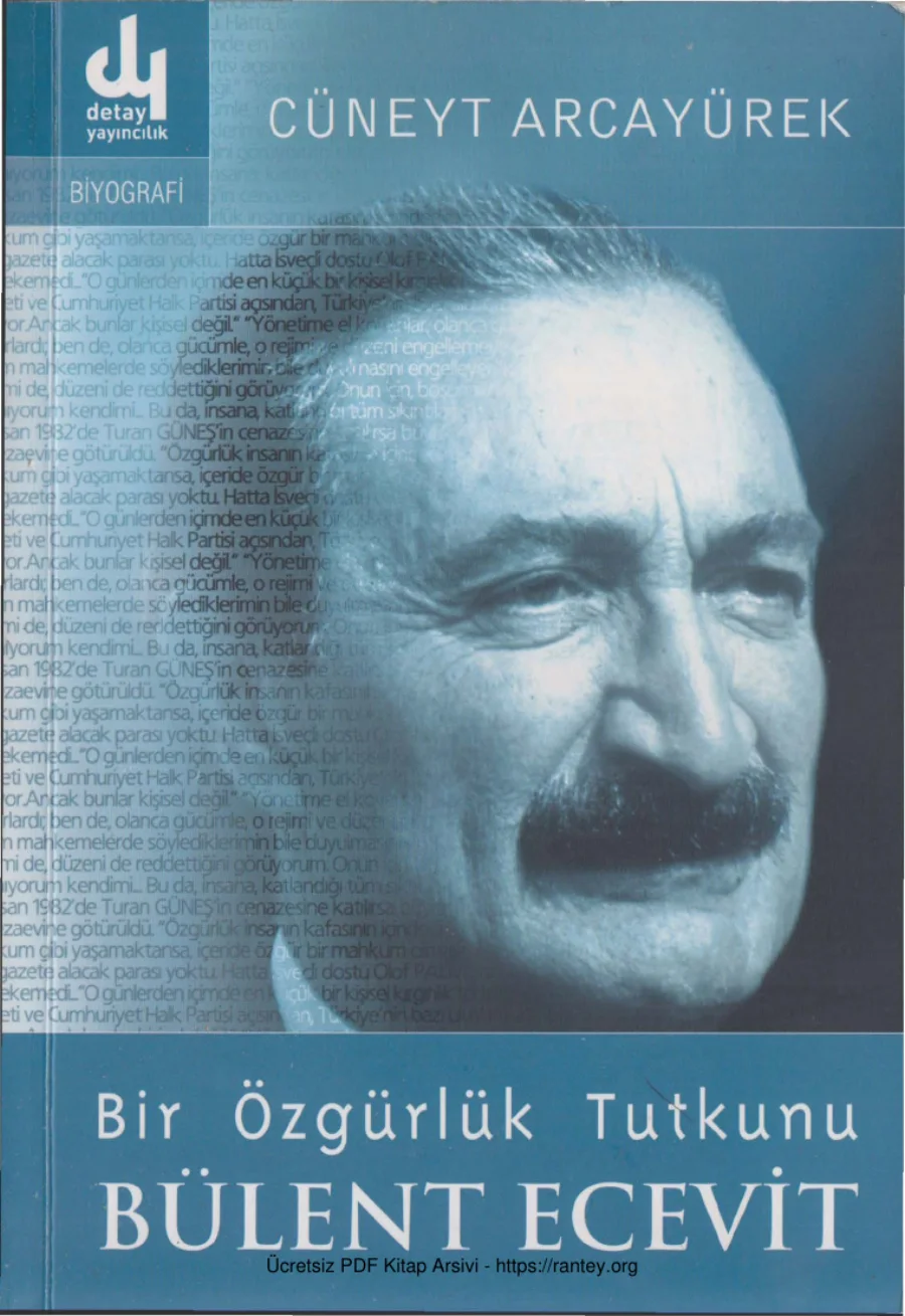 Bir Özgürlük Tutkunu Bülent Ecevit kapak görseli