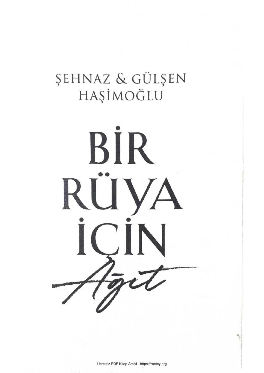 Bir Rüya İçin Ağıt kapak görseli