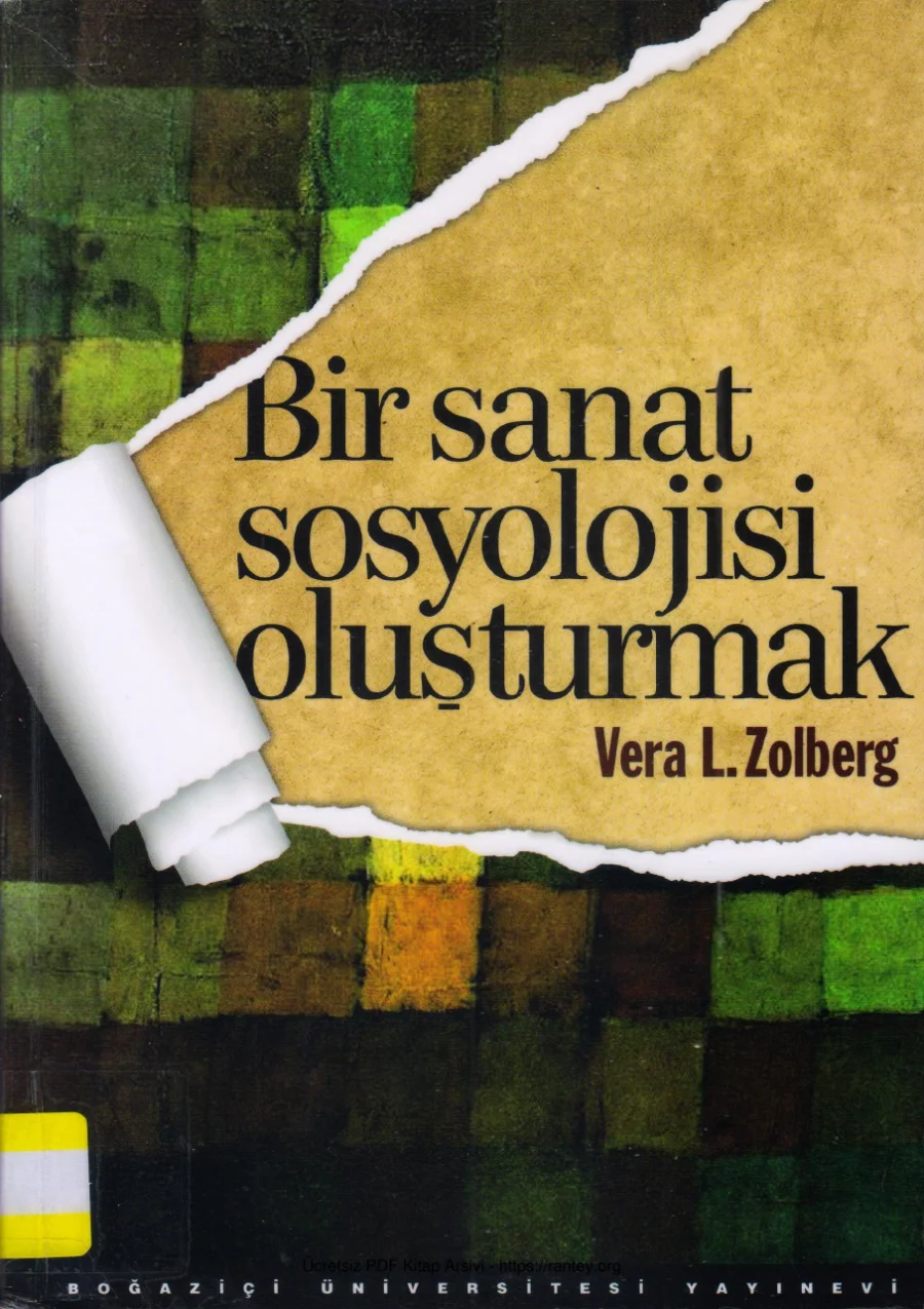 Bir Sanat Sosyolojisi Oluşturmak kapak görseli