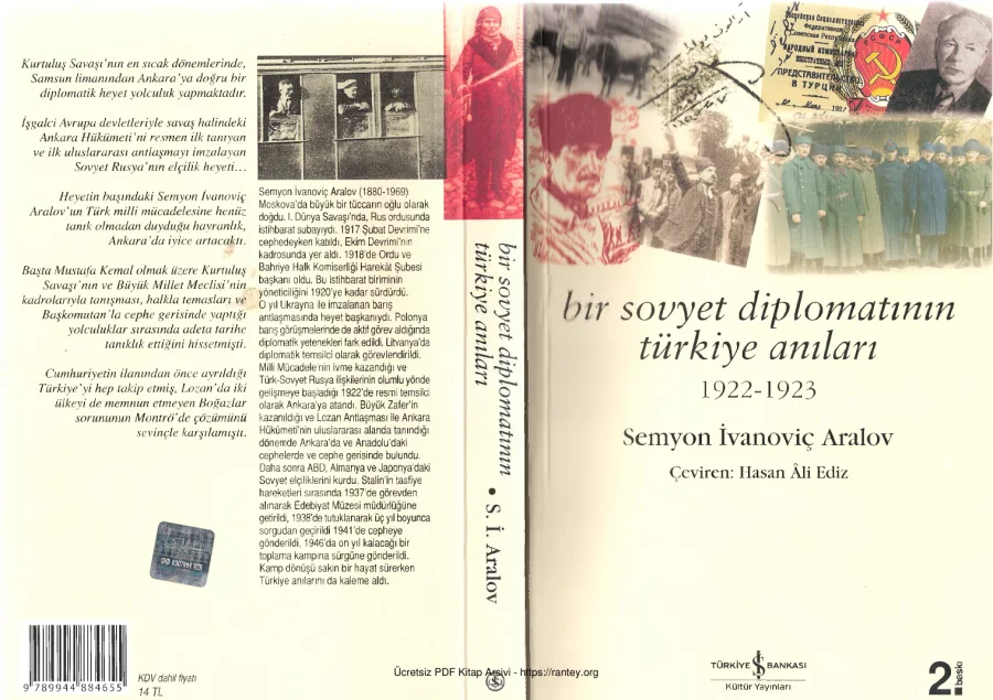 Bir Sovyet Diplomatının Türkiye Anıları2 kapak görseli