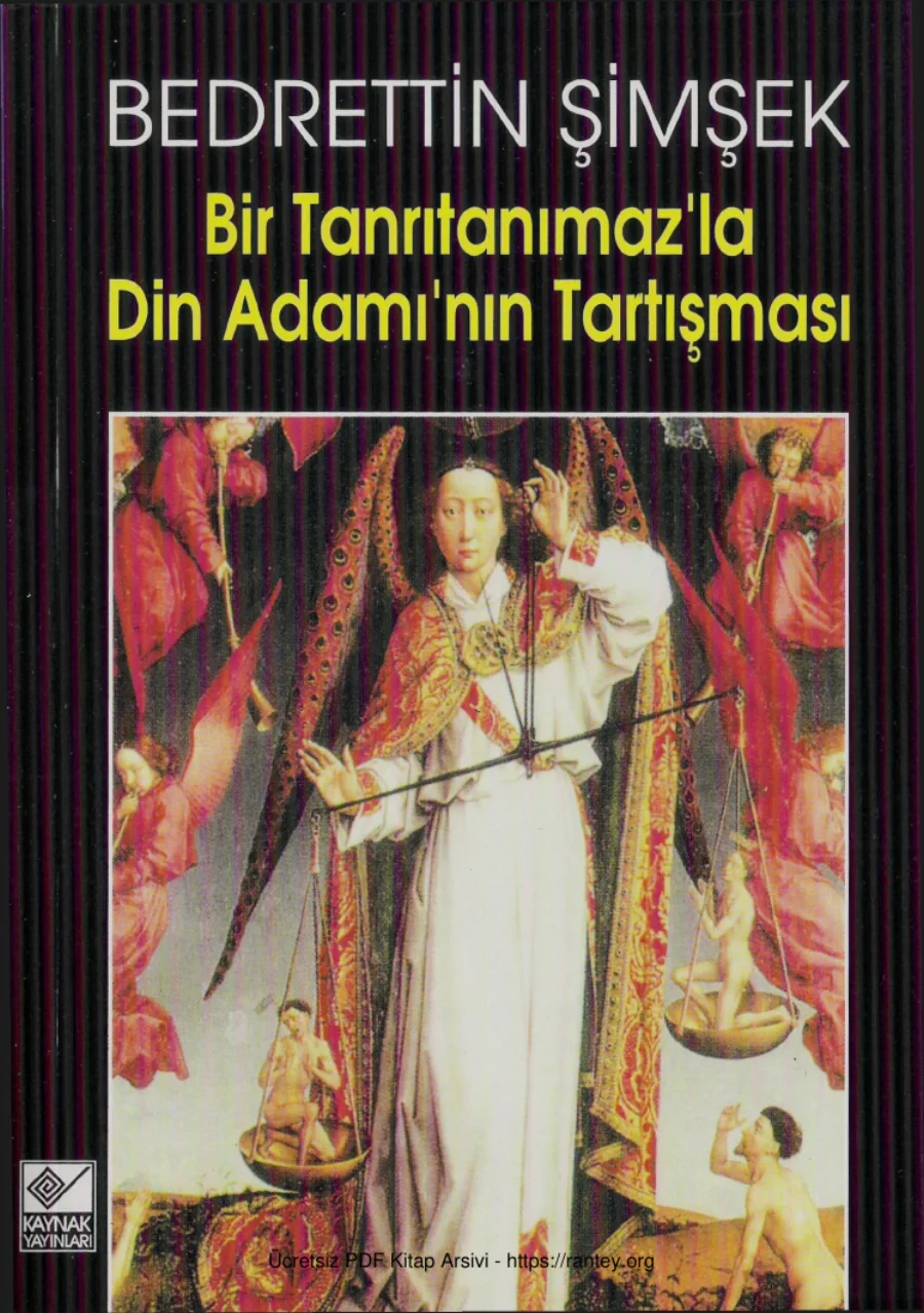 Bir Tanrıtanımazla Din Adamının Tartışması kapak görseli