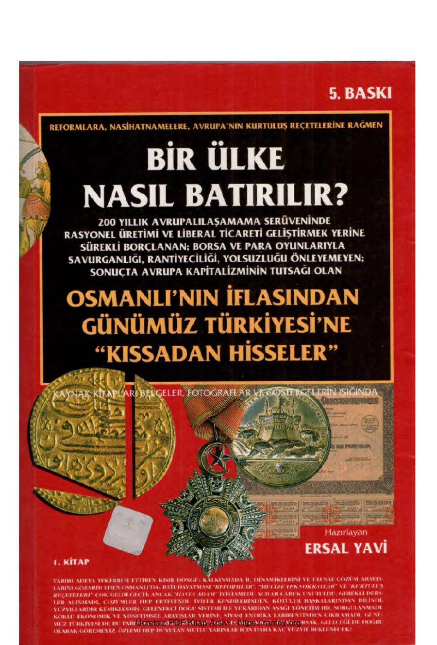 Bir Ülke Nasıl Batırılır Yazıcı Yayınları kapak görseli