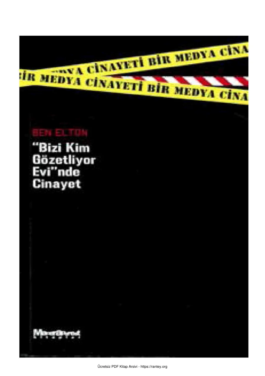 Biri Bizi Gozetliyor Evinde Cinayet kapak görseli
