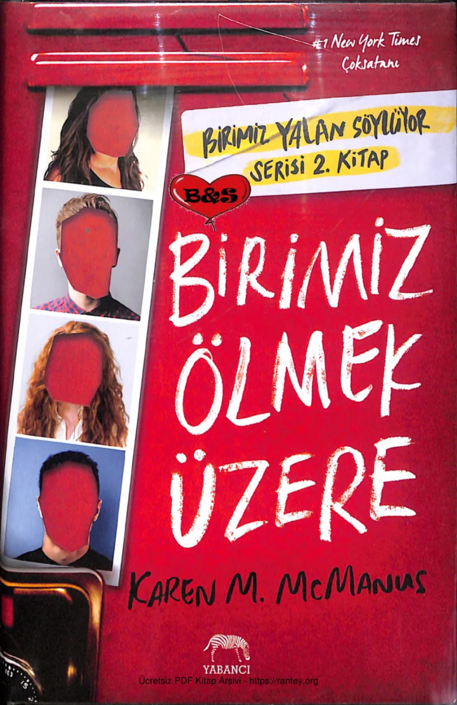 Birimiz Ölmek Üzere Birimiz Yalan Söylüyor Serisi kapak görseli
